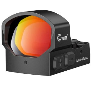 CVLIFE BearMight Auto-Brightness Red/Green Dot Sight for RMS RMSc